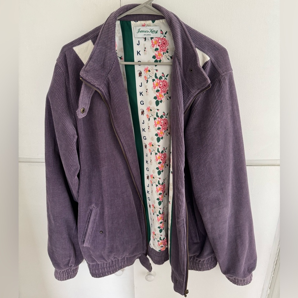 COPY - Purple Corduroy Jacket